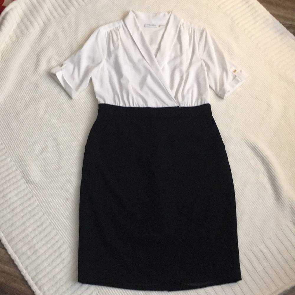Black & White Business Dress